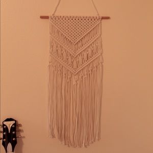 boho macrame wall hanging
